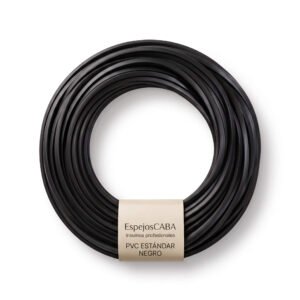 Burlete PVC estándar negro en rollo – EspejosCABA