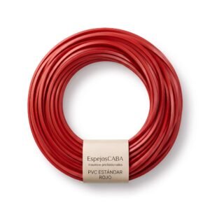 Burlete PVC estándar color Rojo en rollo – EspejosCABA