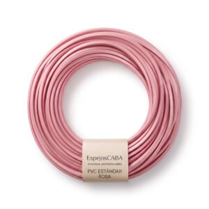 Burlete PVC estándar color Rosa en rollo – EspejosCABA
