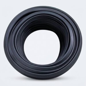 Burlete PVC símil hierro negro en rollo